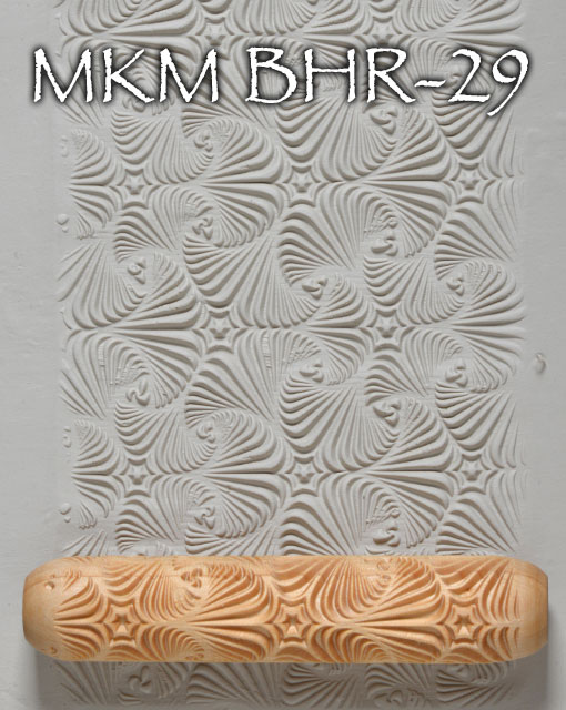 MKM Pottery Tools Swirl Scallops