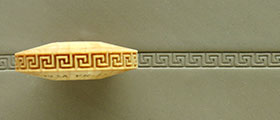 MKM Pottery Tools Greek Key Square