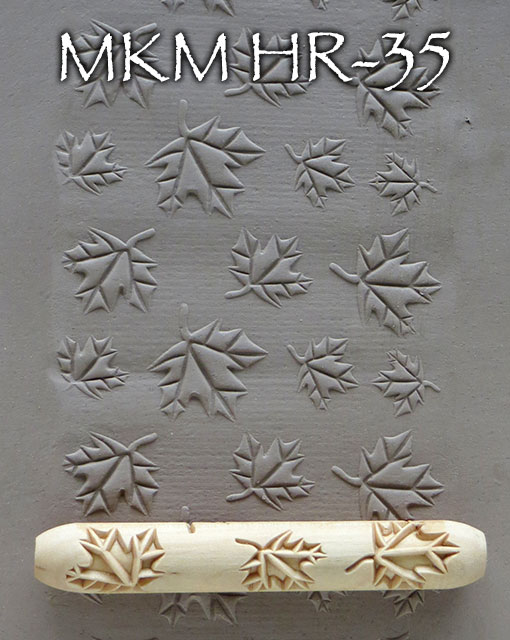 MKM Pottery Tools Maple Leaves