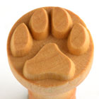 MKM Pottery Tools Dog Paw Print