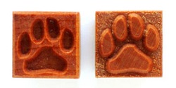 MKM Pottery Tools Dog Paw Print