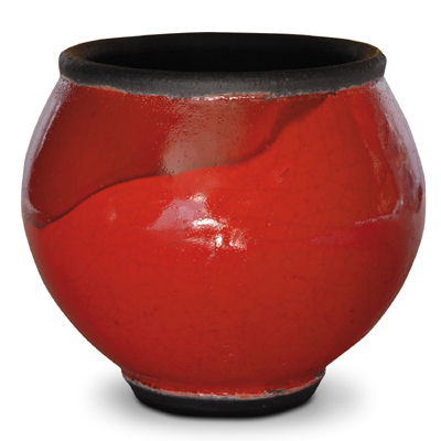 Mayco Colors Art Teachers FPRakuRedPot Mayco Colors Art Teachers FPRakuRedPot